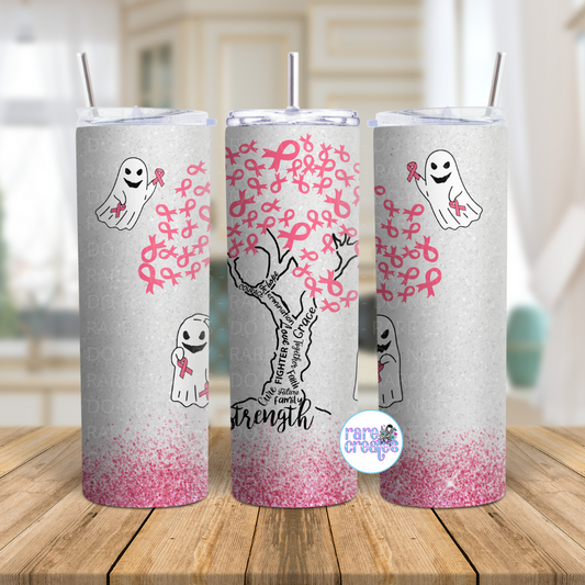 BC Ghost Ribbon Tree 20oz Skinny Tumbler