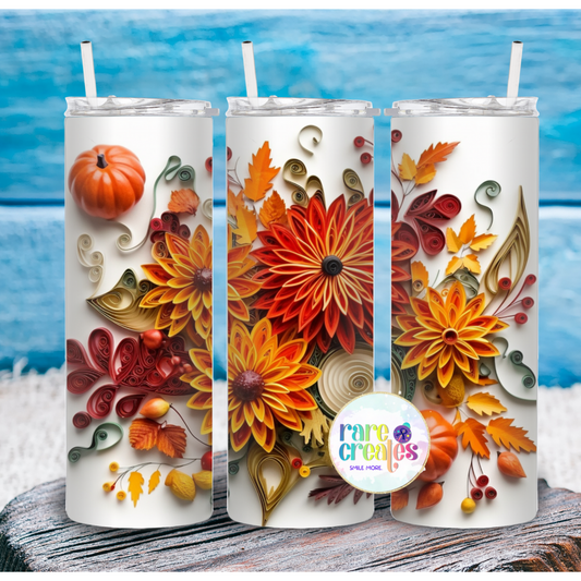 Fall Leaves Tumbler