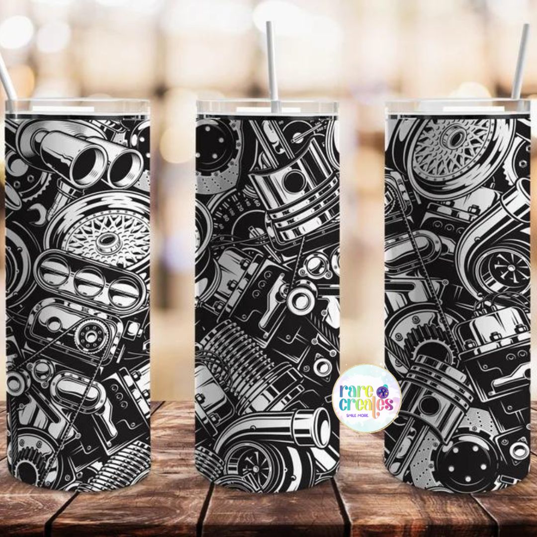 Engine Parts Tumbler