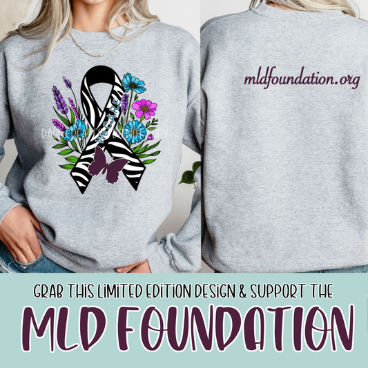 MLD FOUNDATION FUNDRAISER TEES - WHITE OR ASH COLOR ONLY