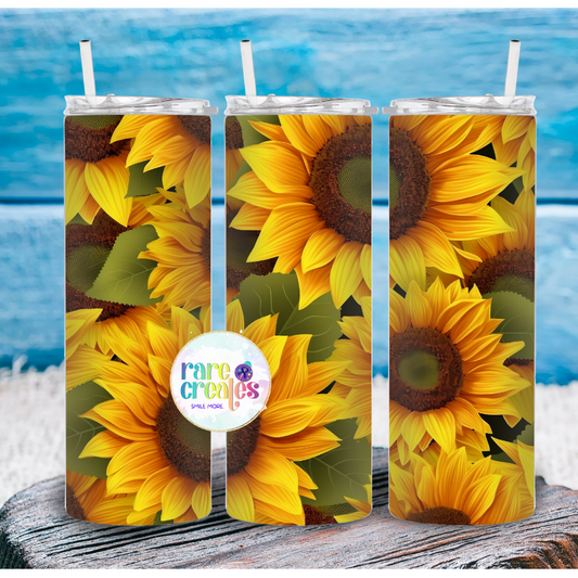 Sunflower Bunches Tumbler