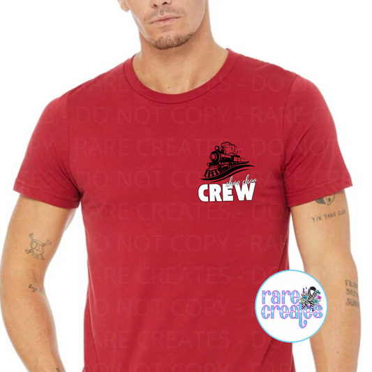 Choo Choo Crew Unisex T-shirt - RED ONLY